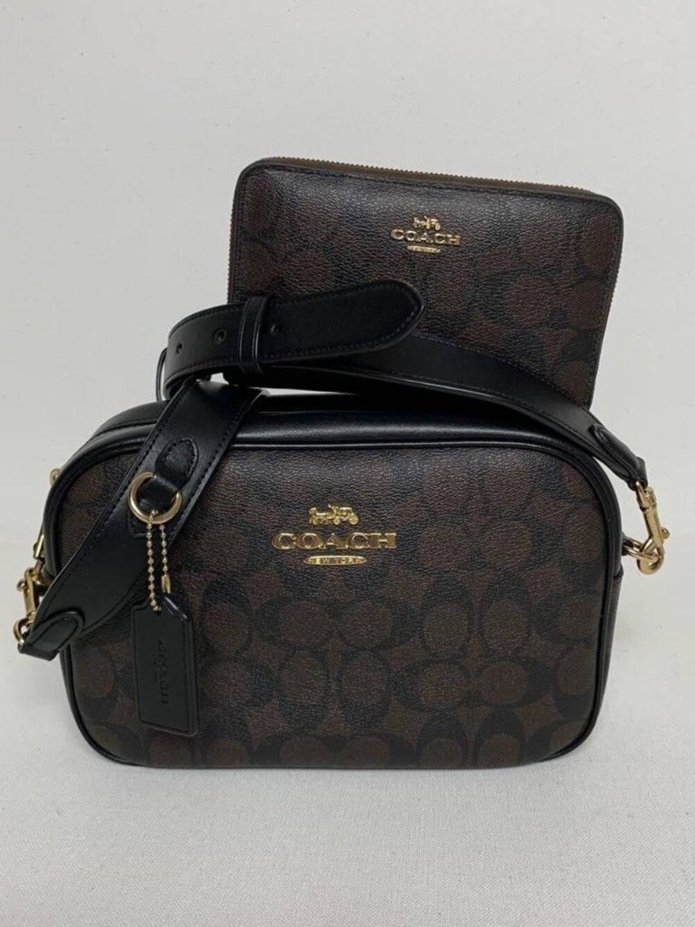 Coach Jamie Camera in signature Canvas